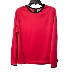 Nike Dri-fit Hot Pink Golf Athletic long sleeve Shirt XL kids 16/18